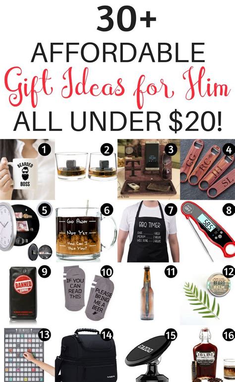 birthday gift ideas under $20